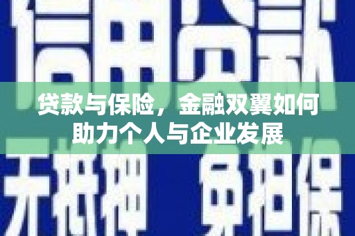苏家屯贷款与保险，金融双翼如何助力个人与企业发展