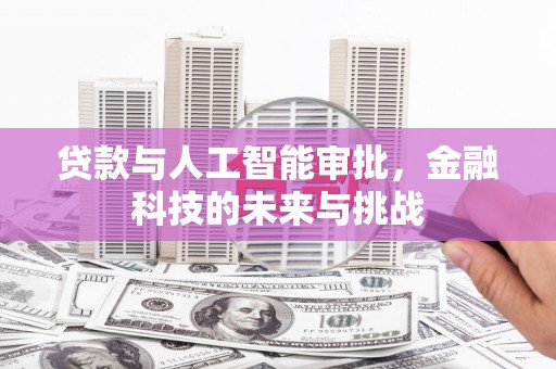 任城贷款与人工智能审批，金融科技的未来与挑战