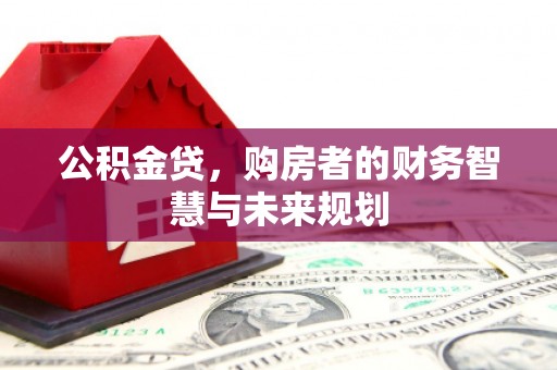 公安公积金贷，购房者的财务智慧与未来规划