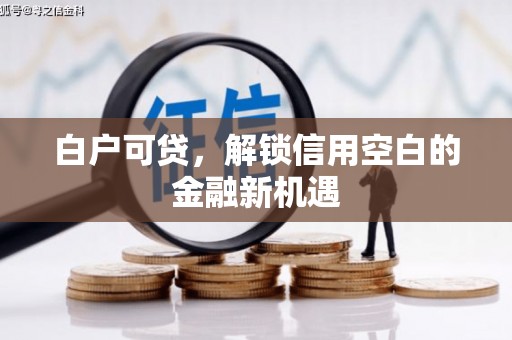 呼和浩特白户可贷，解锁信用空白的金融新机遇