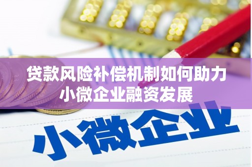 海安贷款风险补偿机制如何助力小微企业融资发展