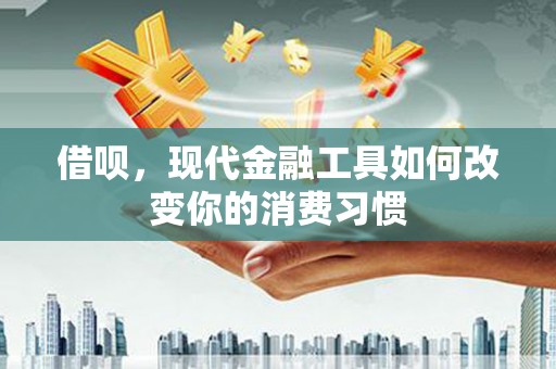 防城借呗，现代金融工具如何改变你的消费习惯