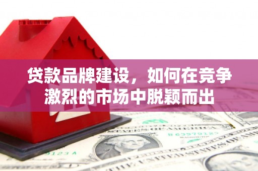 措美贷款品牌建设，如何在竞争激烈的市场中脱颖而出