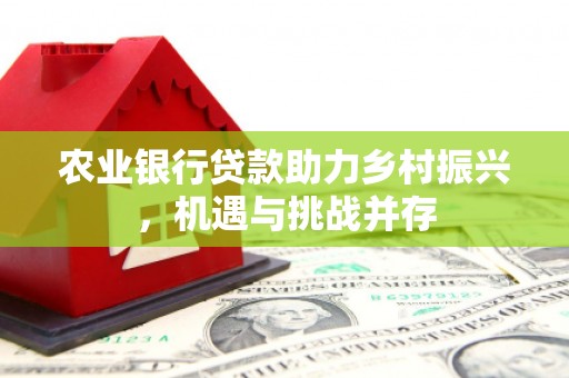湘潭农业银行贷款助力乡村振兴，机遇与挑战并存