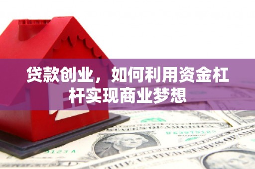 招远贷款创业，如何利用资金杠杆实现商业梦想
