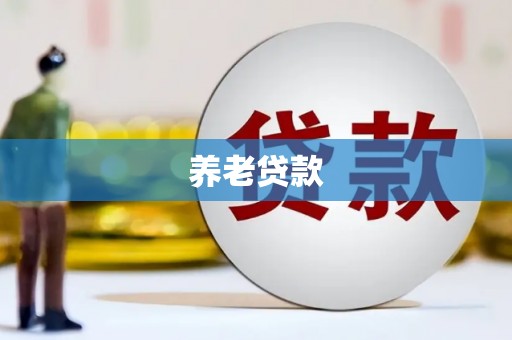 扶绥养老贷款