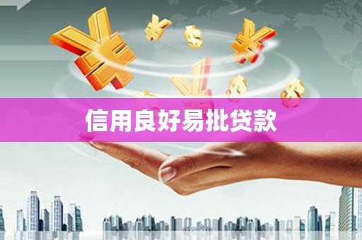 大宁信用良好易批贷款