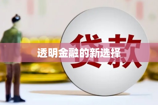 郊区透明金融的新选择